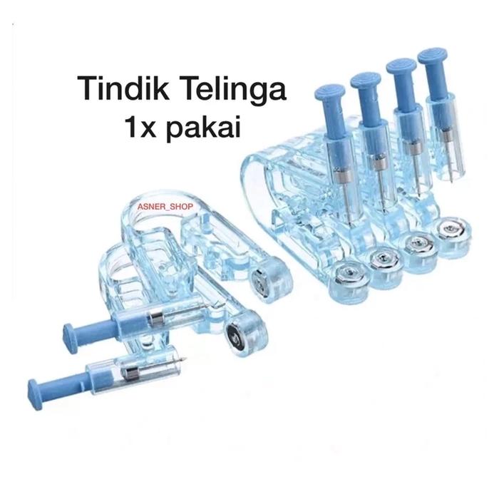 Alat Tindik Telinga Ear Piercing Alat Pasang Anting Kuping Hidung Lidah
