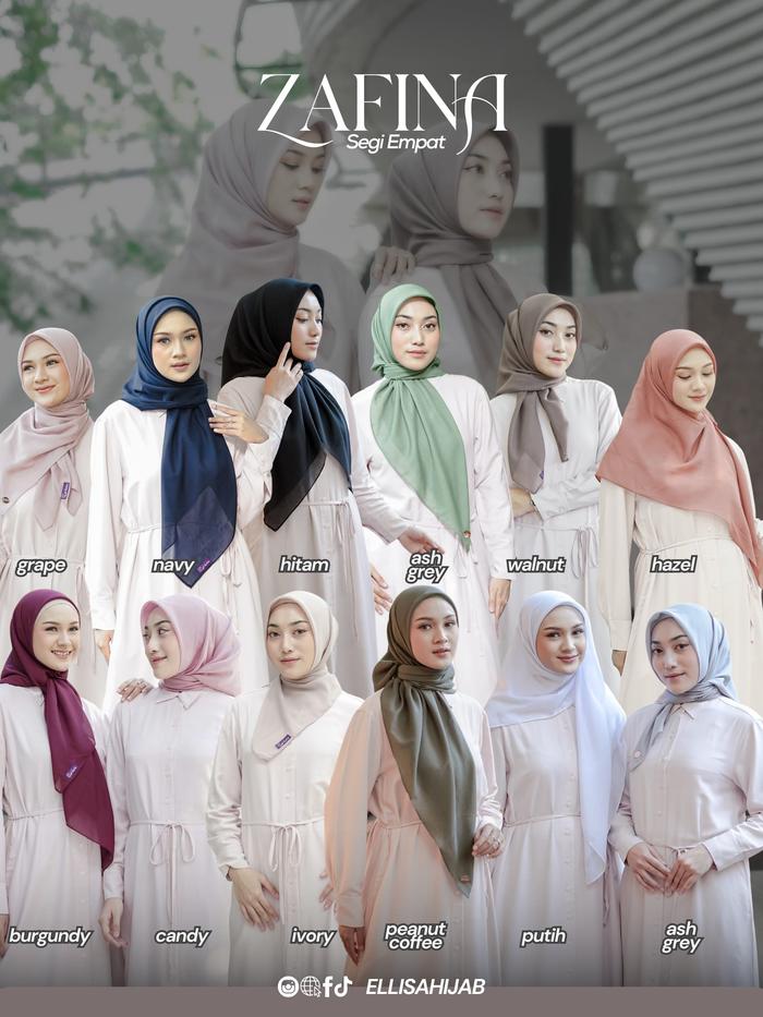 SEGI EMPAT ZAFINA - ELLISA HIJAB