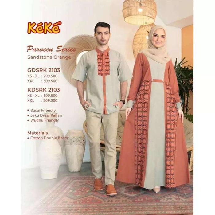 KEKE GAMIS DEWASA GDSRK 2103 ORANGE
