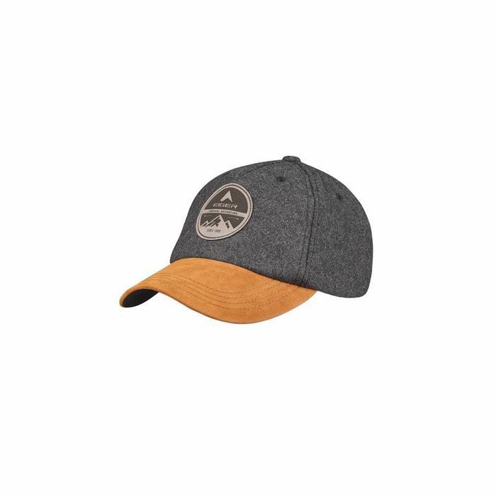 Topi Eiger T.Baseball Cadet Cap Brown Topi Baseball Snapback Comando