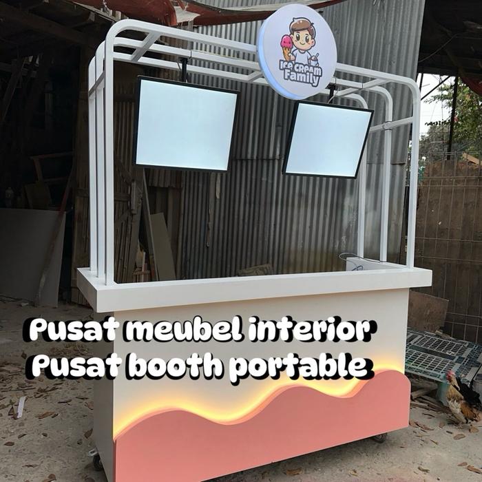 BOOTH PORTABLE / BOOTH ANGKRINGAN / BOOTH ES TEH NUSANTARA