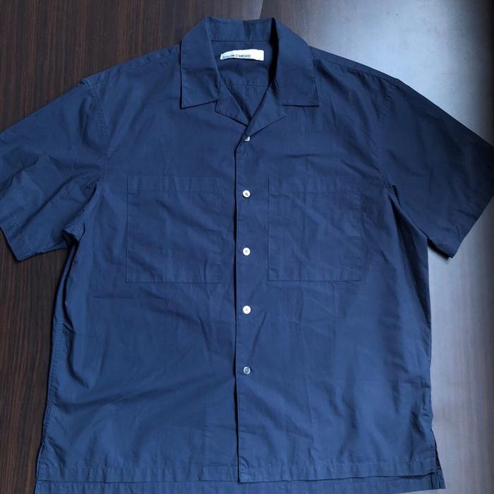 Kemeja open collar shirt beslow
