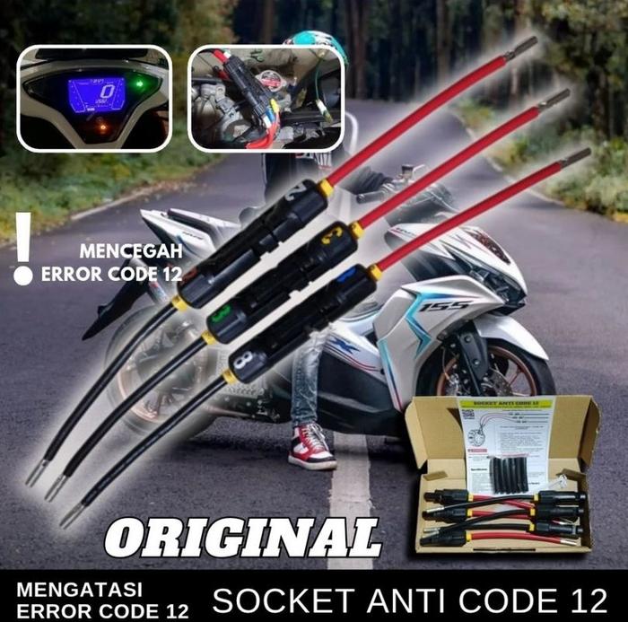 Soket Anti Kode 12 Aerox/Lexi/Nmax Waterproof
