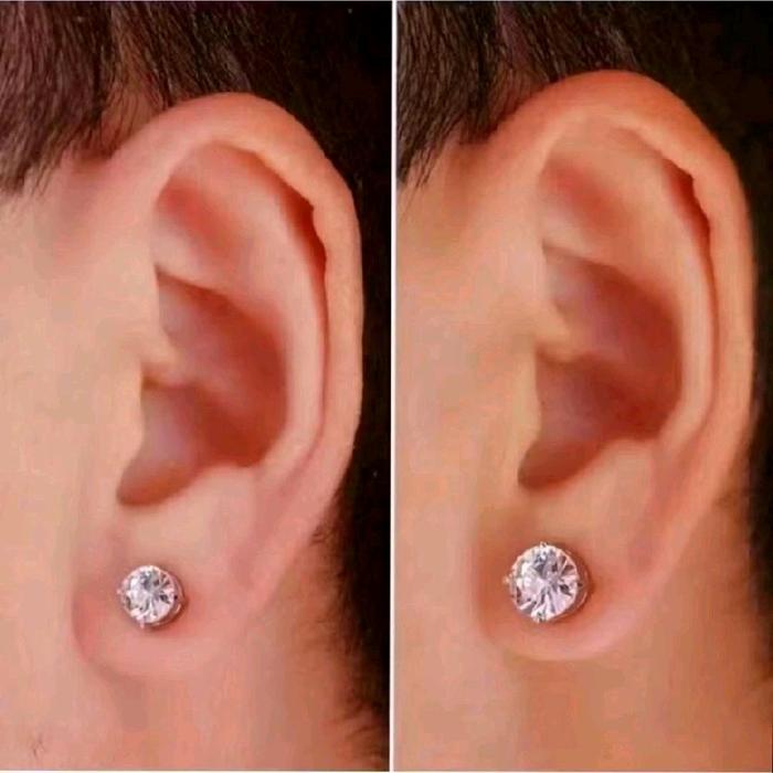 ANTING TEMPEL,Anting magnet permata