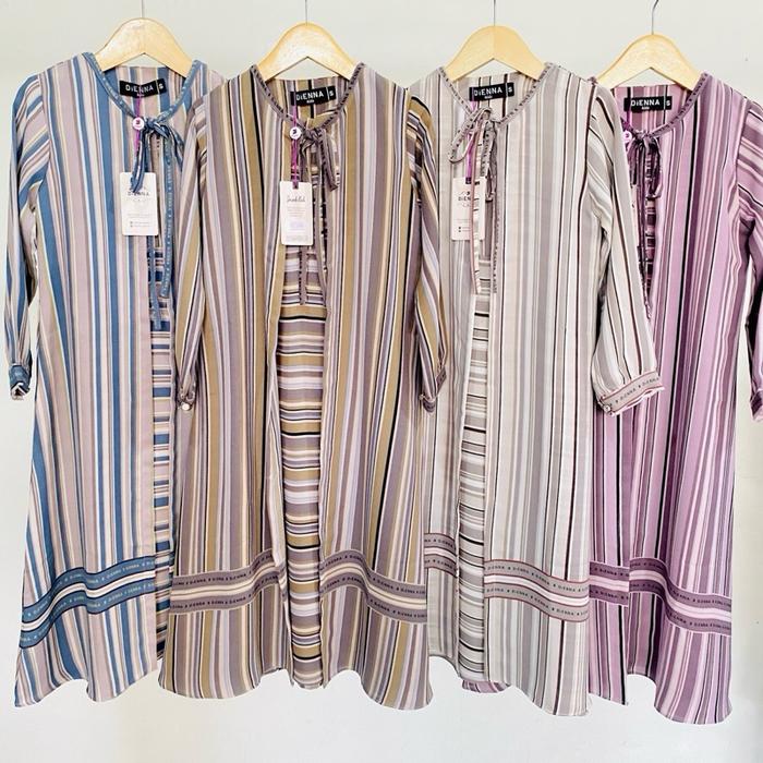 DIENNA SABILA KIDS GILR DRESS ONLY (tanpa jilbab) - GAMIS ANAK LUCU GEMES OUTER TEMPER - DRESS ANAK 