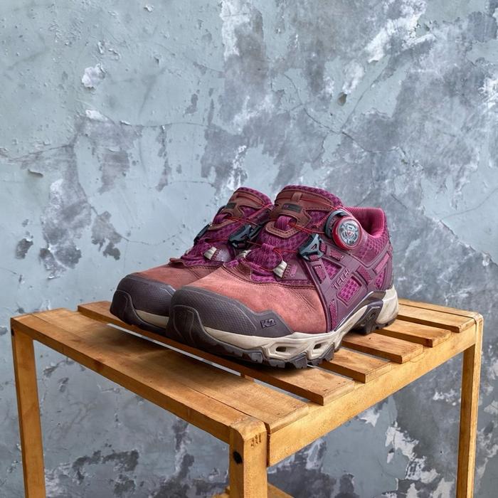 Sepatu outdoor hiking gunung K2 Tech+ Xtraction BOA System 39