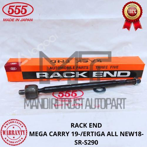 RACK END LONG TIE ROD ERTIGA ALL NEW 2018-UP MEGA CARRY 2019 UP 1PCS 555 ORIGINAL BERAGARNSI SR-S290