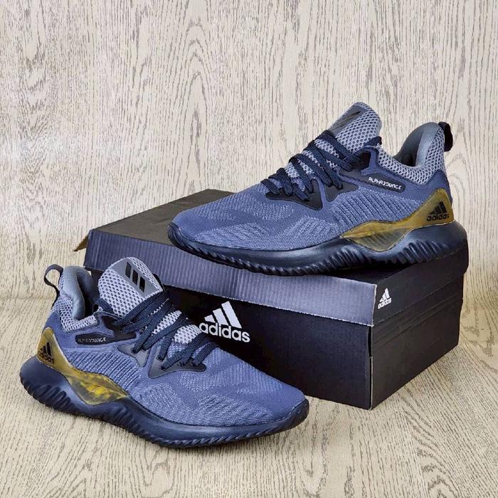 Sepatu Adidas Alphabounce Beyond Grey Carbon