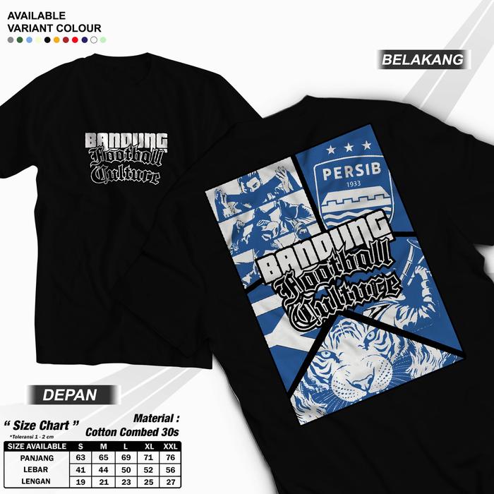 Kaos Persib Bandung "Persib GTA" - Bobotoh/Viking/Bandung Football Culture