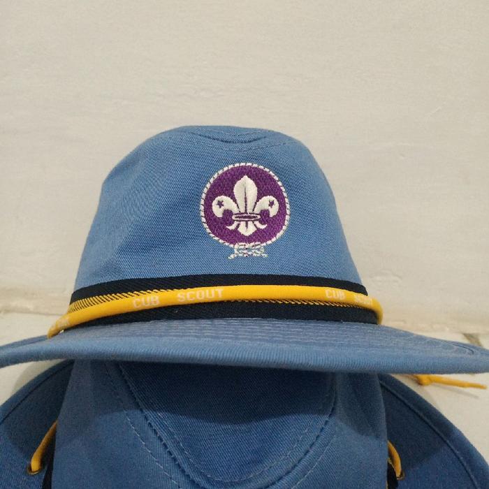 Topi Koboi Scout Korea / Topi Pramuka Korea / Cub Scout Korea Jamdun