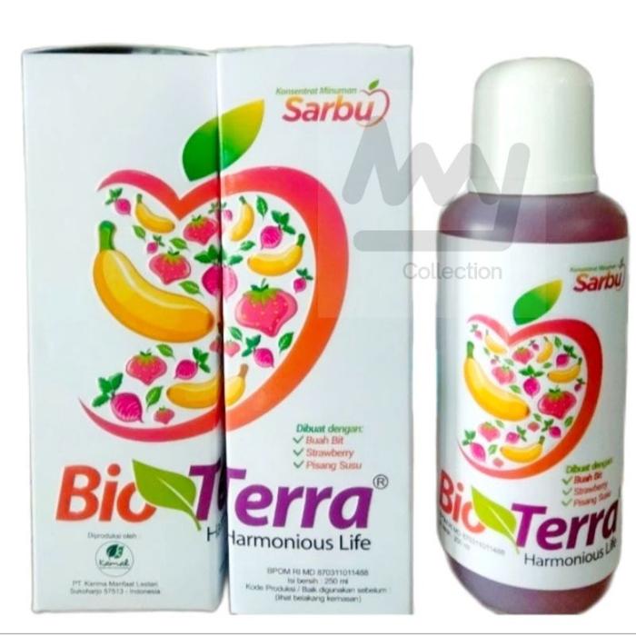 BIO TERRA BIOTERRA SARBU SARI BUAH PROBIOTIK OBAT BATUK PENCERNAAN