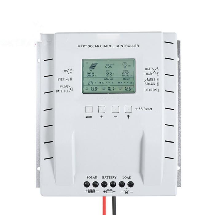 P40 40A MPPT Solarladeregler 12V/24V Batterie Max 100V 50-520W 10AWG