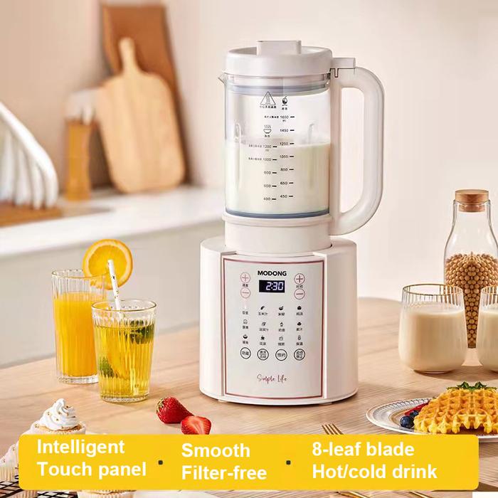 1.6 L Soy Milk Maker Juicer Blender 8 Leaf Blade Soybean Milk Machine