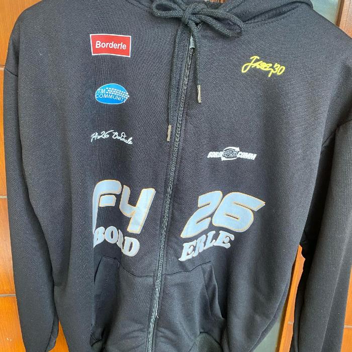 F426 Sweater Hoodie keren Pria/Wanita