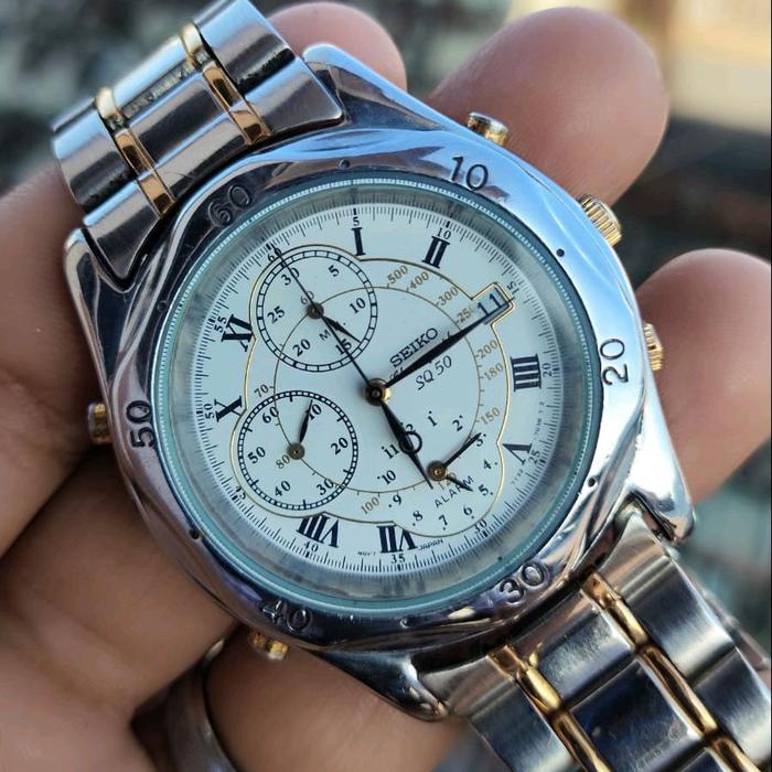SEIKO CHRONOGRAPH ALARM SWEEPING SECOND (EXTREMELY RARE)