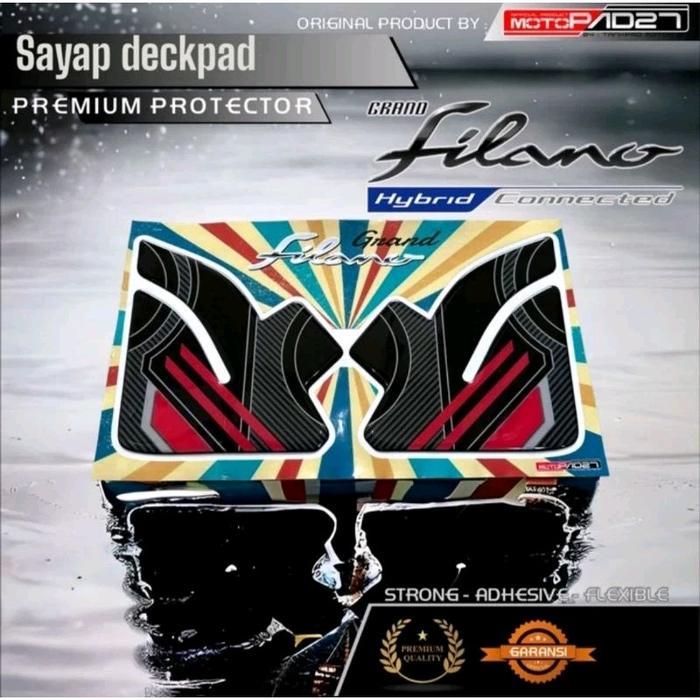 Stiker Grand Filano stiker filano timbul sayap deckpad yamaha grand filano 2023 OSEAN