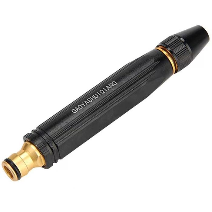Semprotan Air Hose Nozzle Spray Steam Semprotan Taman Cuci Motor Mobil - Nozzle Hitam - Semprotan Ai