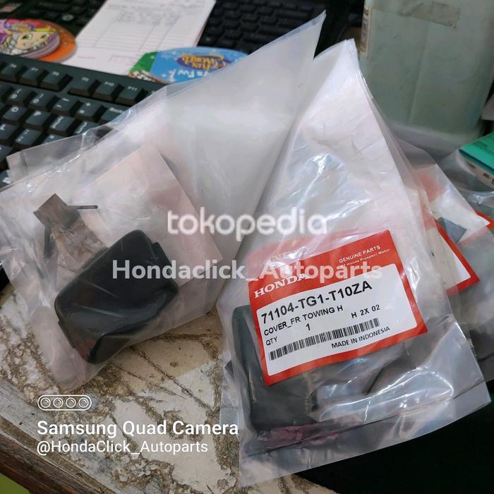 Tutup / Cover Towing /Hook Bumper Depan New Brio RS / Satya Original