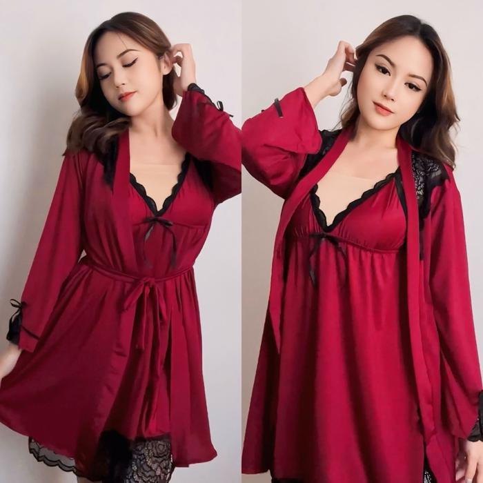 TERBAIK WILDNOD - Benita S - 7XL (LD 70-160cm) nightdress & kimono