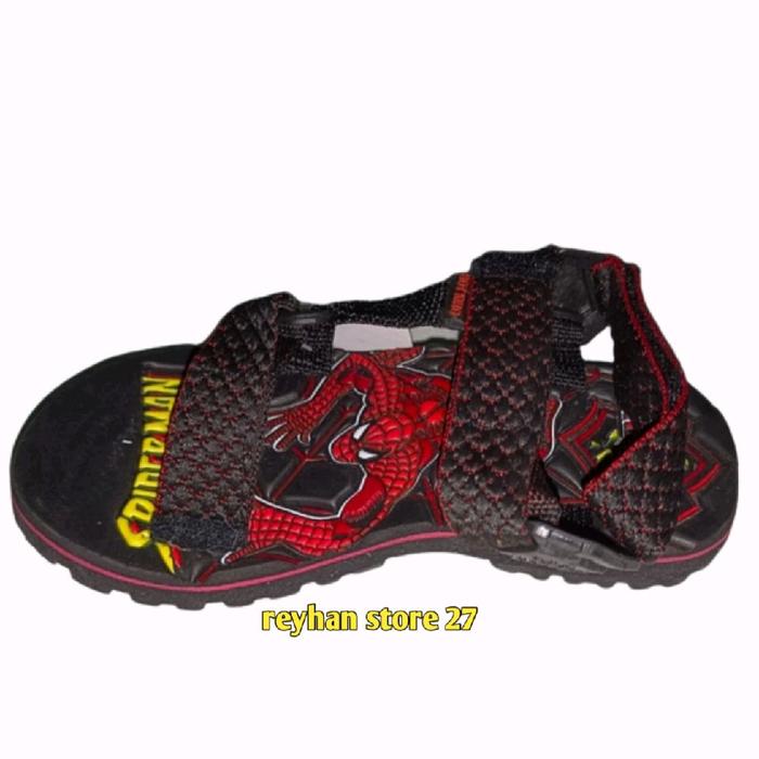 Boyking sandal gunung Spiderman