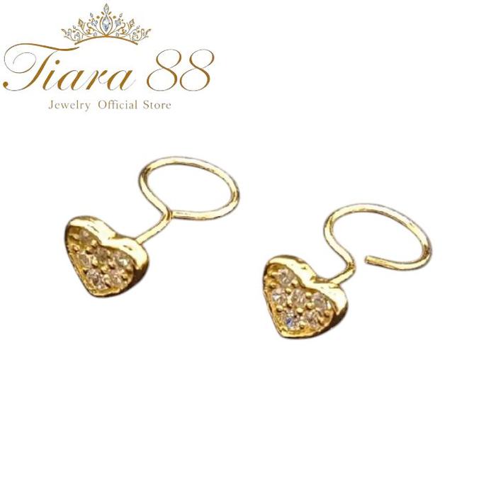 Anting Emas 0.5 Gram Kadar 750
