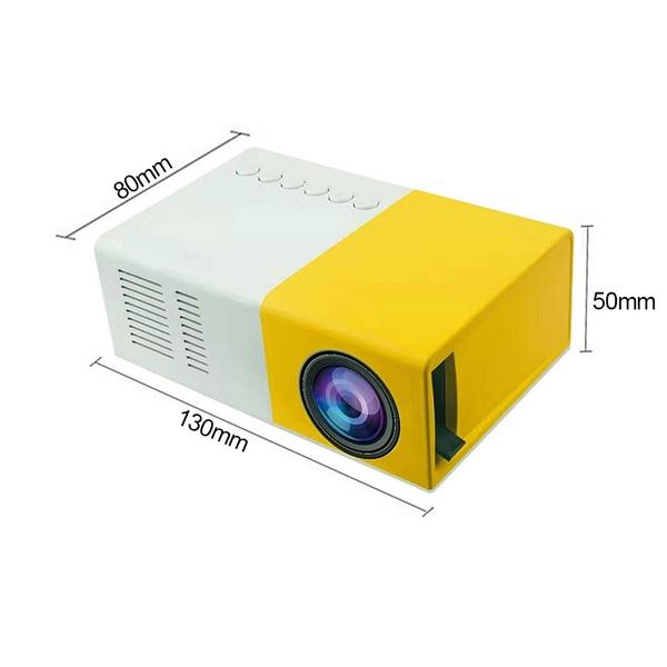 2021 new drop shipping J9 LED Portable Pocket Mini Projector Home