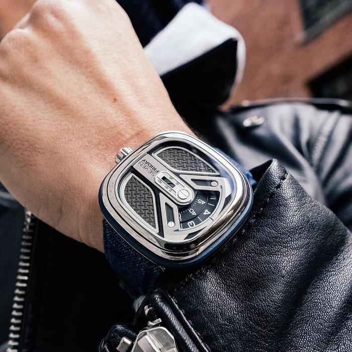 Sevenfriday M1B/01 Official Jam Tangan Biru Automatic M-Series
