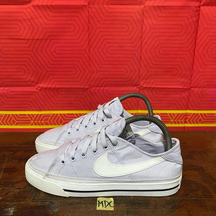 Sepatu second ori nike court legacy purple size 38