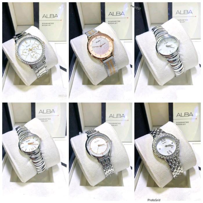 JAM TANGAN WANITA ORIGINAL ALBA  ORIGINAL ALBA TERLARIS TERBARU JAM ALBA WANITA