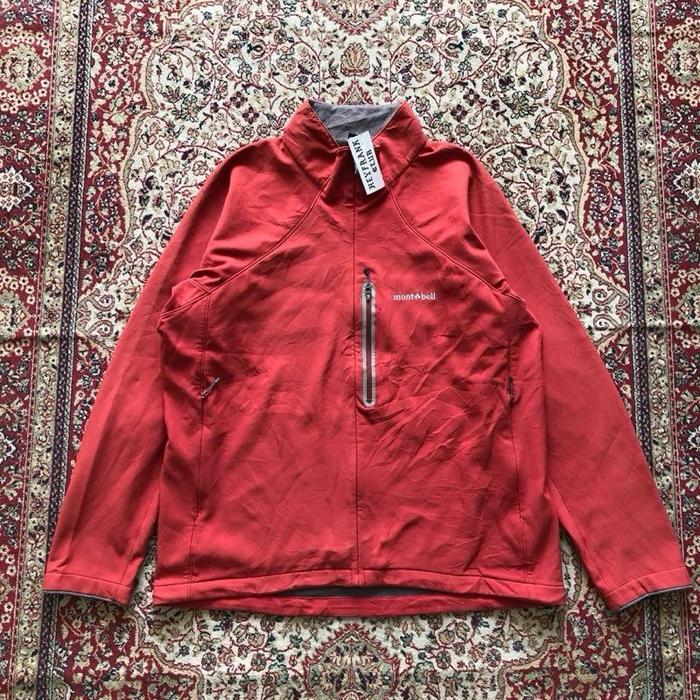 Jaket Montbell climapro softshell jacket Vintage mont bell outdoor mountain jacket G111