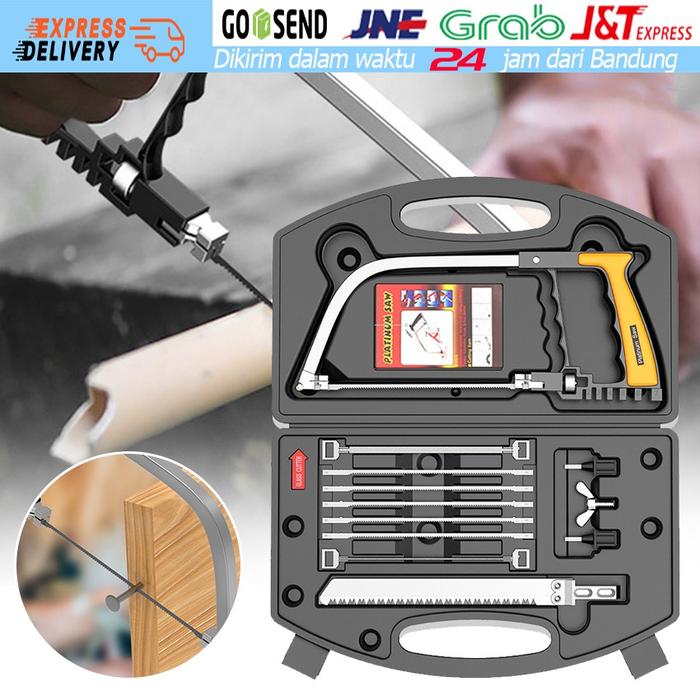 12 in 1 Platinum Magic Saw Multi Fungsi Gergaji Kayu Besi Pipa Serbaguna