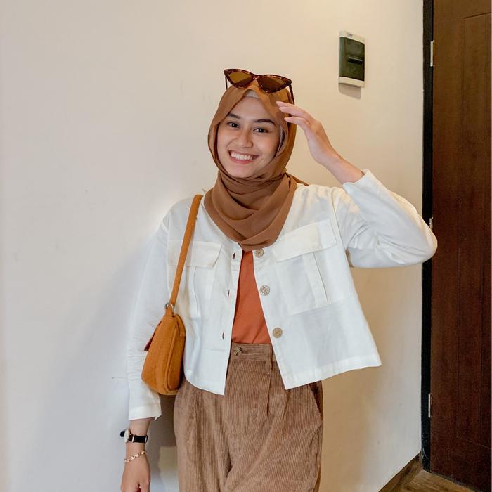 Sora Outer Linen // Outer Linen Crop