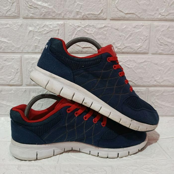 Sepatu Sneakers Exr Performance navy red size - 39,5 fit to 40,5