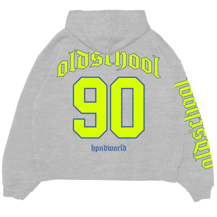 Sweater Hoodie Boxy Fit Original Basic 0OLddSChOoll 90 Pearl Haven Bahan Fleece Limited Edition Wani
