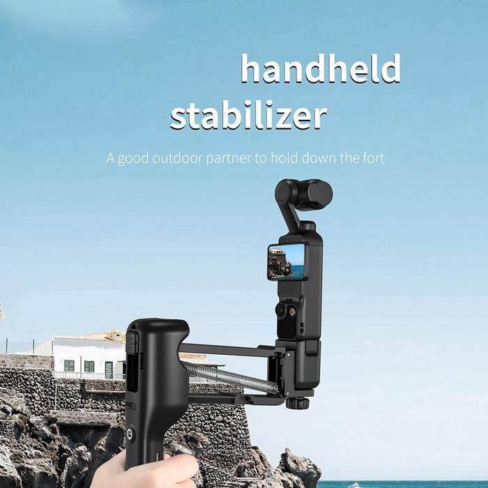 2024 STARTRC For DJI Osmo Pocket 3 Camera Accessories Handheld Stabilizer Shock Absorber Arm Adjusta