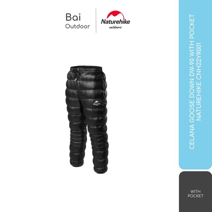 NATUREHIKE CELANA GOOSE DOWN BULU ANGSA DW-90 POCKET KANTONG CNH22YR001