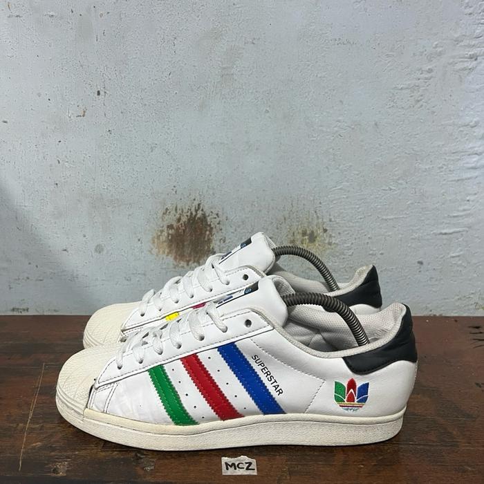Sepatu second ori adidas superstar foundation size 42