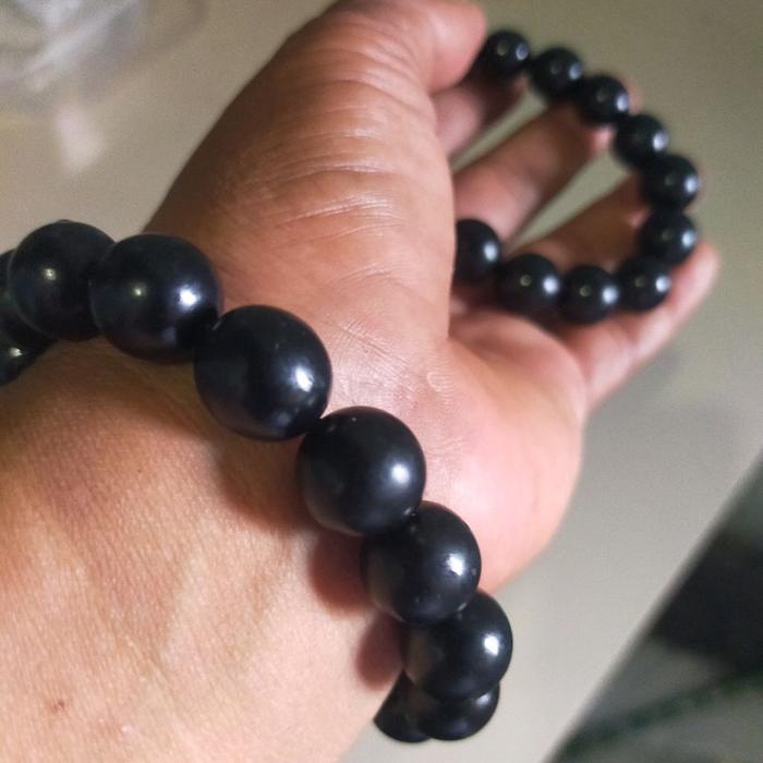 gelang tasbih kokka jawa hitam 12mm gelang murah gelang jumbo