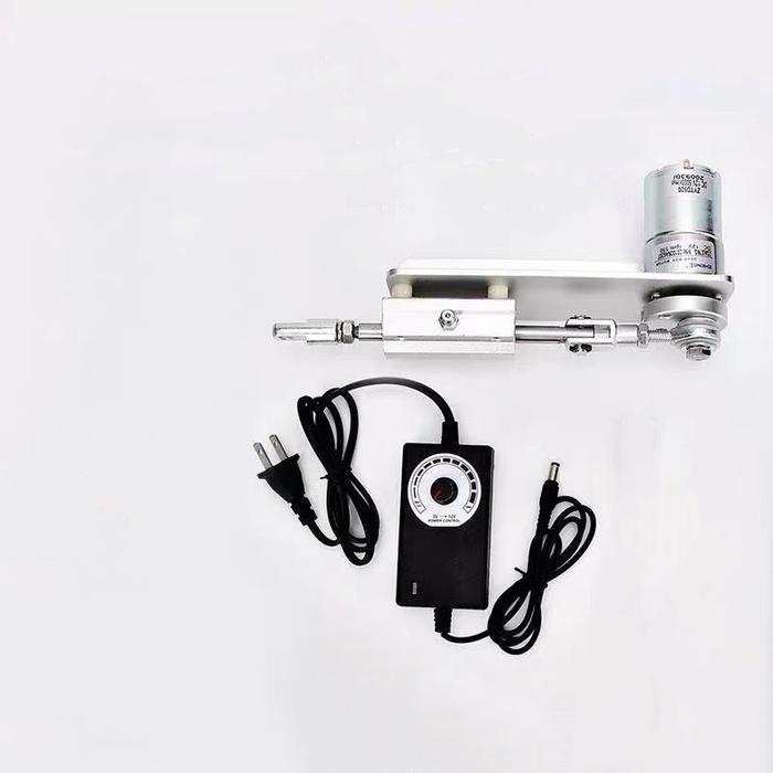 DIY Reciprocating Cycle Linear Actuator DC 12V Mini Gear Adjustable