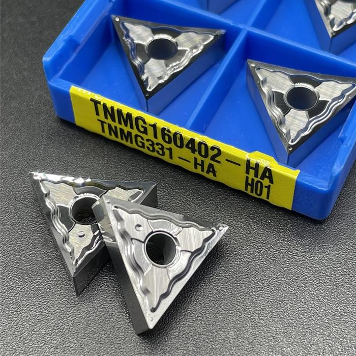 TNMG160402 TNMG160404 TNMG160408-HA H01 Cermet aluminum insert for