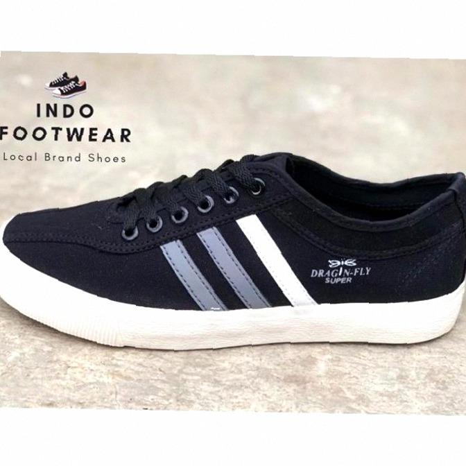 Sepatu Dragonfly Falcon / Sepatu Kodachi / Sepatu Hitam / Sepatu | Kekinian