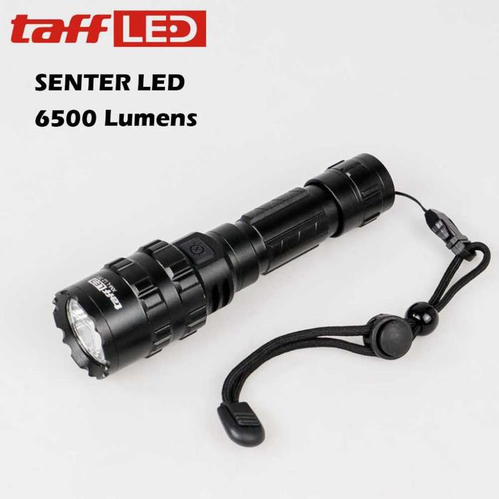 TaffLED Senter LED Torch Hunting Cree XM-L L2 6500 Lumens - 701