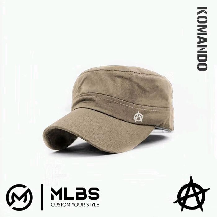 [ BISA COD ] TOPI KOMANDO PREMIUM DISTRO PRIA DAN WANITA OUTDOR PUNK ROCK A BAHAN DISTRO KUALITAS TE