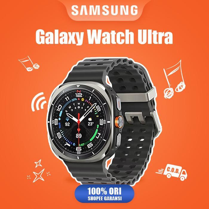 100% Original Samsung Galaxy Watch Ultra Jam Tangan Smartwatch Hd Amoled Call Support Jam Smartwatch