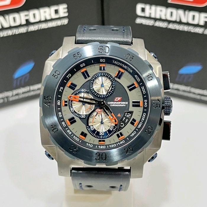 JAM TANGAN PRIA CHRONOFORCE CF5221G-8 ORIGINAL