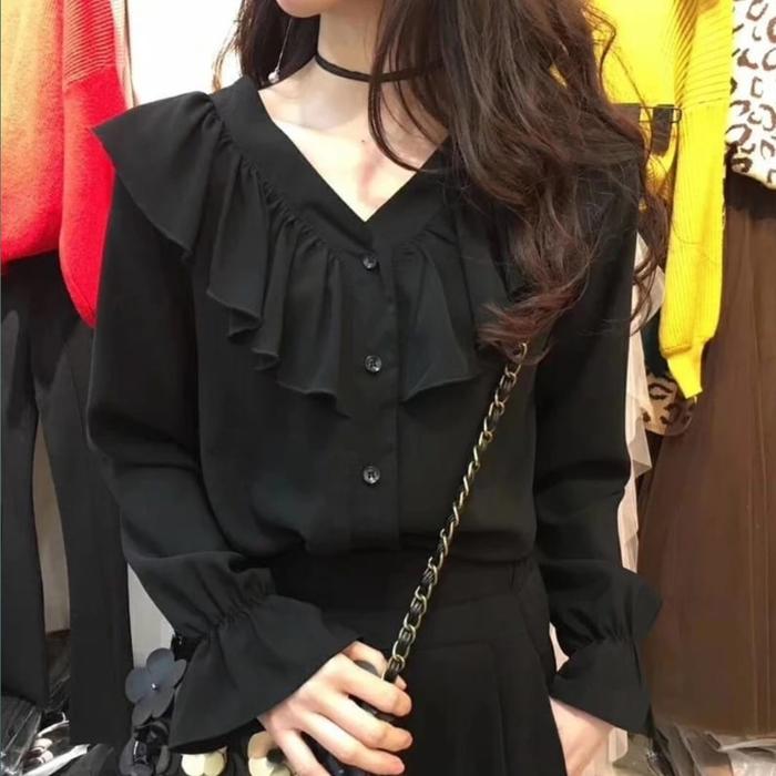 Atasan Blouse Wanita Korean By Azka Collection