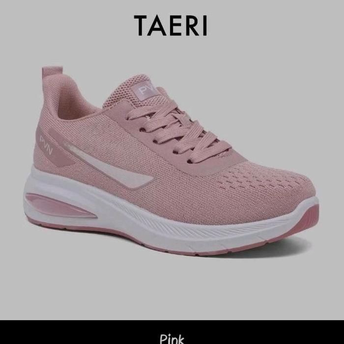 PVN Riwon Spatu Sneakers Wanita shoes pink blue grey size 36-43 - Sepatu Olahraga Casual Kualitas Or