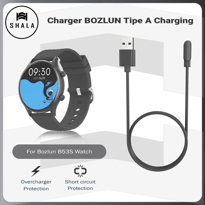 Kabel Charger Bozlun B53-S Smartwatch Tipe A Charging