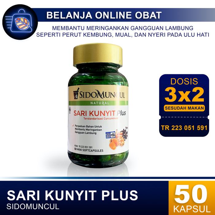 SIDOMUNCUL SARI KUNYIT PLUS