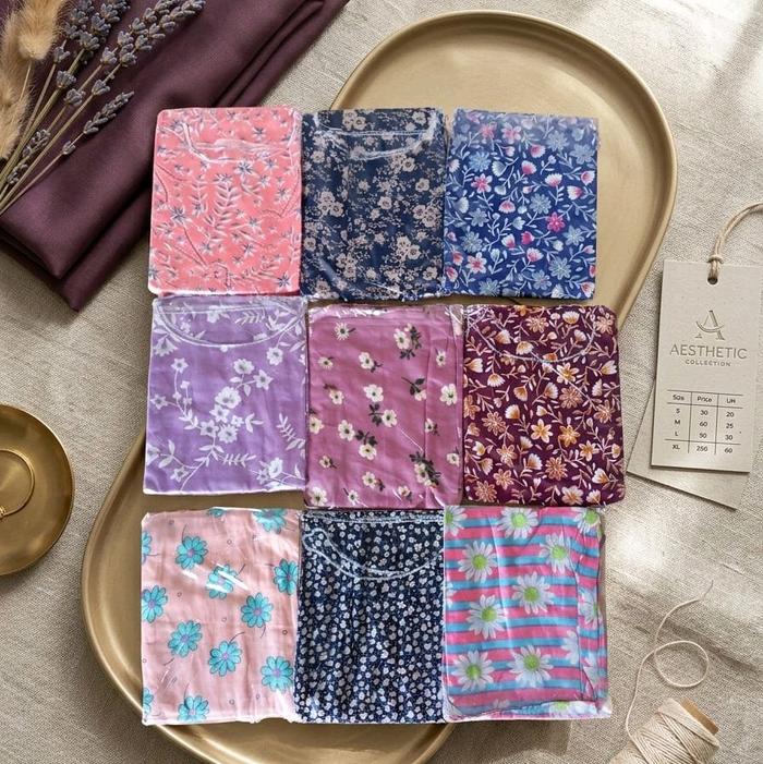 Paket Daster Isi 3 - Koleksi Daster Berbagai Desain dan Warna untuk Keseharian Anda Wanita Tidur Dre